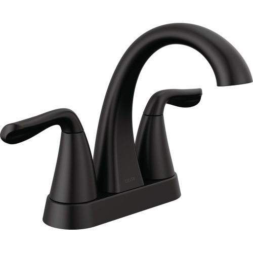 Delta Arvo Centerset Faucet 2handle Bathroom Faucet with Drain